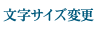 文字サイズ変更